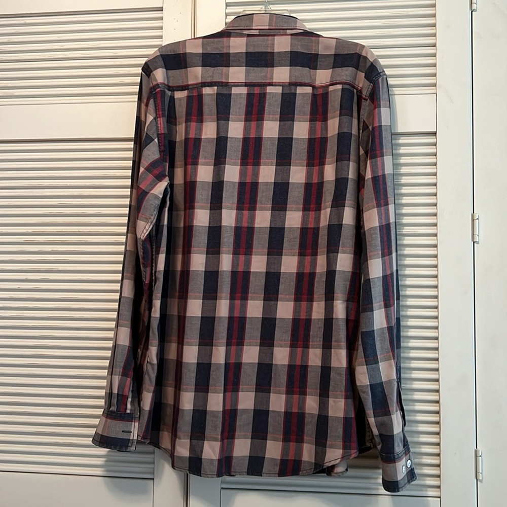 AMERICAN THREADS Plaid Shirt - Picture 2 of 7